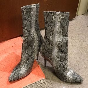 Brand New never worn Snakeskin Boots